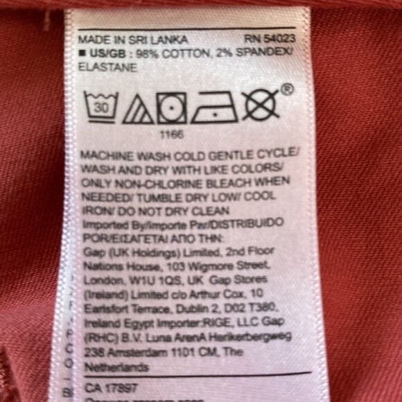 Banana Republic Slim Utility Jogger Pant Zip Cuff High-Rise Stretch Twill Cotton - Picture 10 of 16